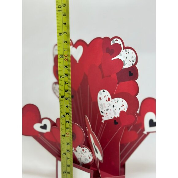 Happy Valentines Day Pop-Up Card By Hallmark Holiday Gift Hearts - Picture 4 of 5